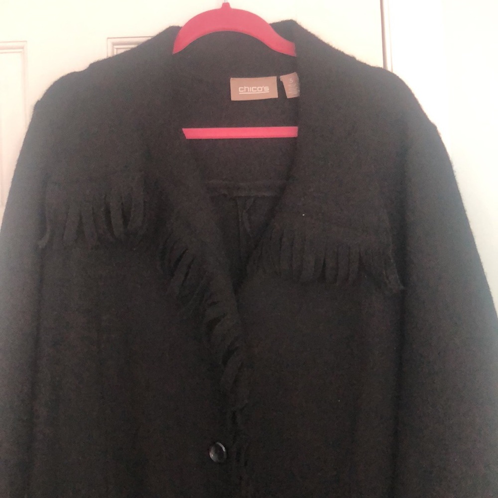 Chico’s Boiled Wool Jacket - image 3